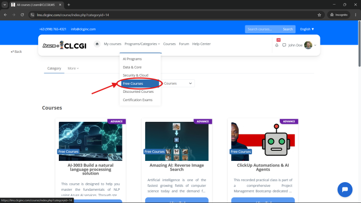 Free Courses